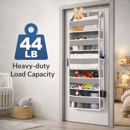 Over The Door Organizer Storage-5-Tier Hangable Organizer