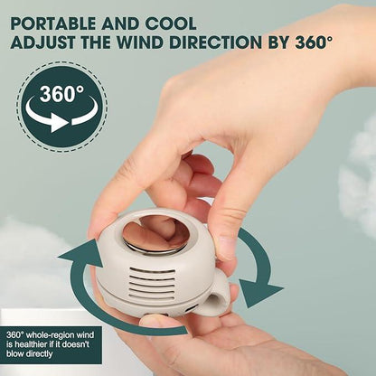 🔥💥Portable Silent Mini Bladeless Electric Fan — Sleek, safe, and designed to keep you cool on the go.