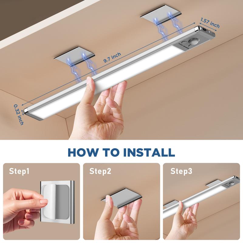 Under Cabinet Lights, Motion Sensor Night Light Indoor ✨🏠🌙