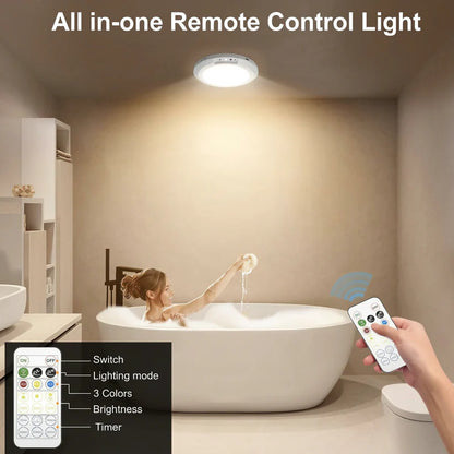 🏆⚡ 30K+ SOLD!  Rechargeable Motion Sensor Ceiling Light