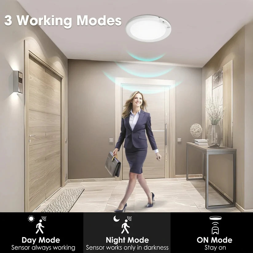 🏆⚡ 30K+ SOLD!  Rechargeable Motion Sensor Ceiling Light