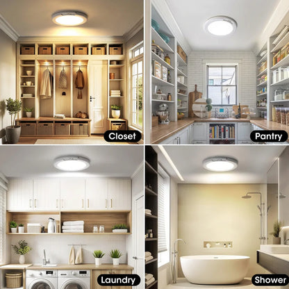 🏆⚡ 30K+ SOLD!  Rechargeable Motion Sensor Ceiling Light